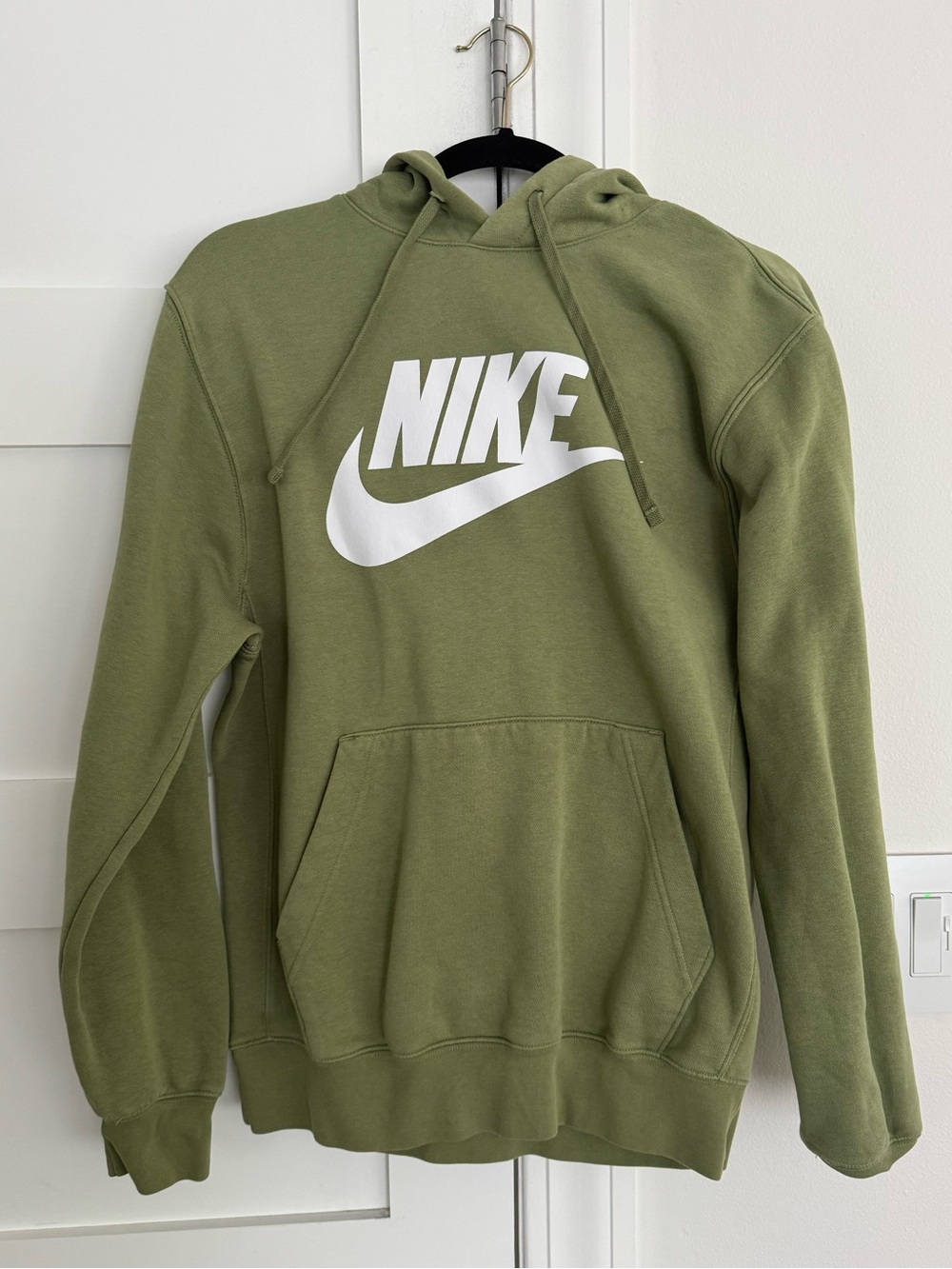 Nike Green Hoodie - Men Small